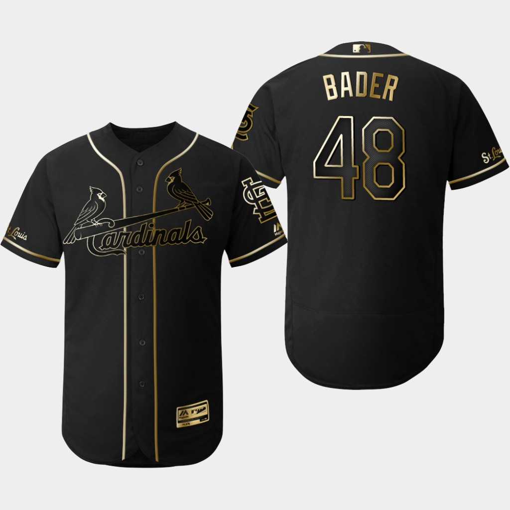Cardinals 48 Harrison Bader Black Gold Flexbase Jersey Dzhi,We sell and wholesale Cardinals 48 Harrison Bader Black Gold Flexbase Jersey Dzhi on line form chian!